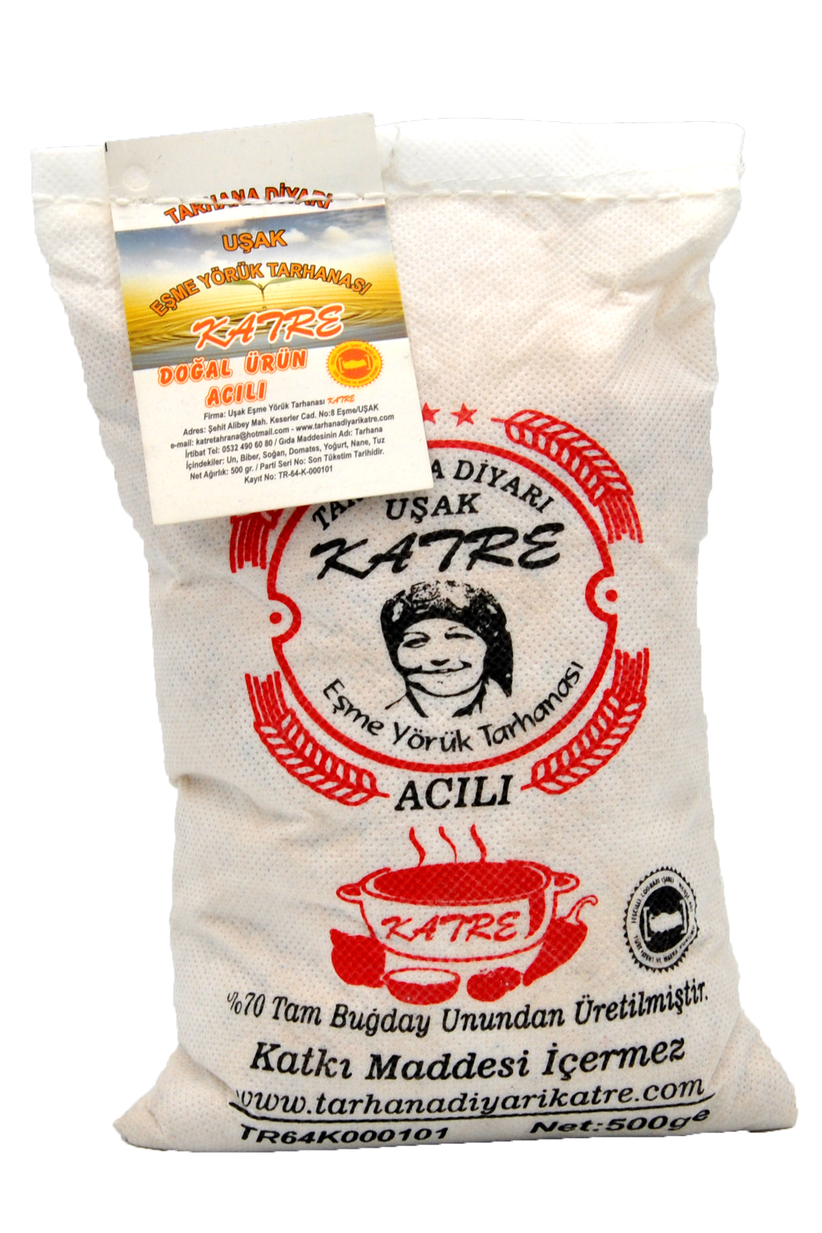 %100 Doğal Uşak Eşme Yörük Tarhanası - Acılı 500 G