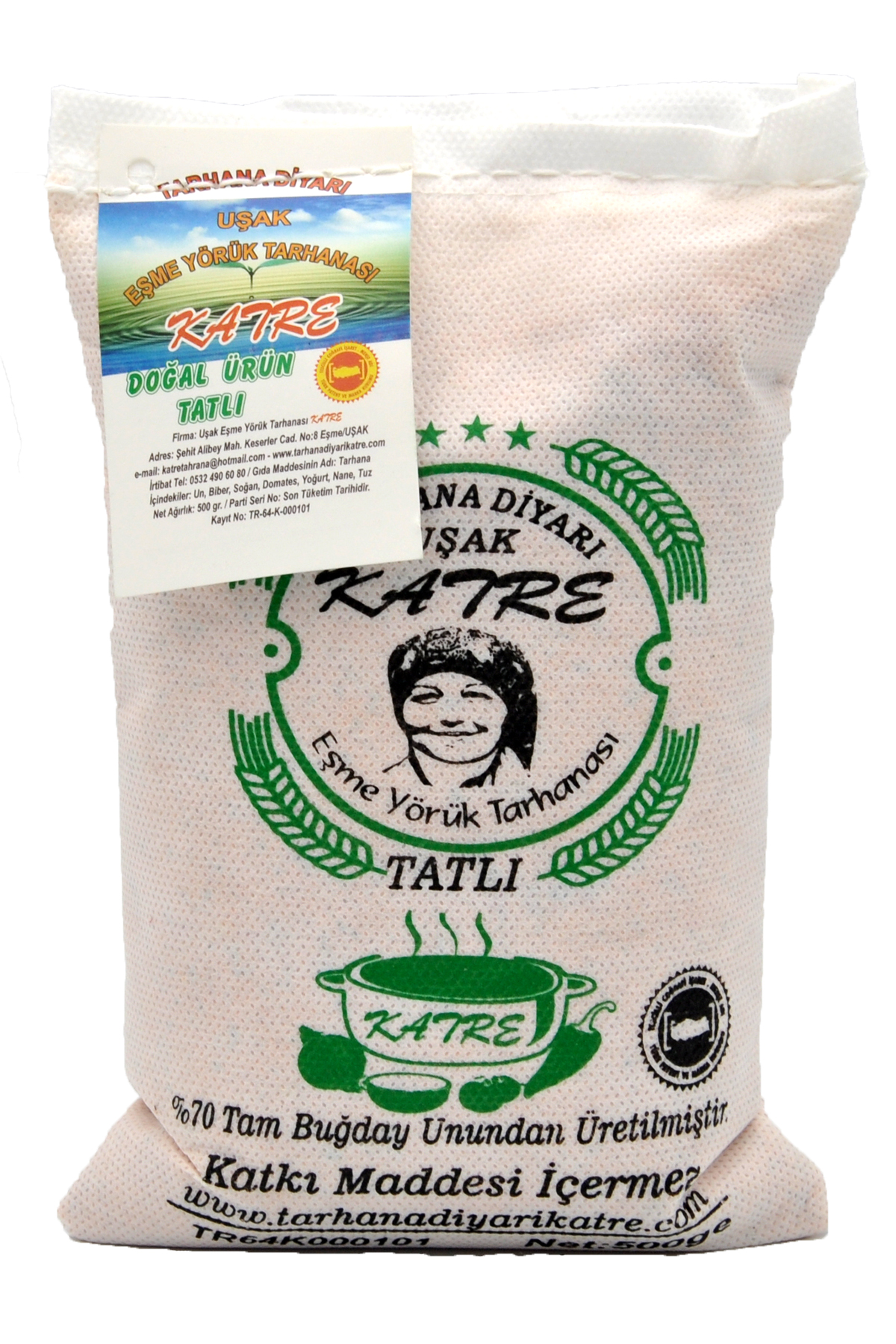 %100 Doğal Uşak Eşme Yörük Tarhanası - Tatlı 500 G - 1