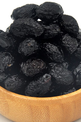 Çok Az Tuzlu Uslu Kuru Sele Siyah Zeytin (%2-3 Tuzlu) 9 KG - 5