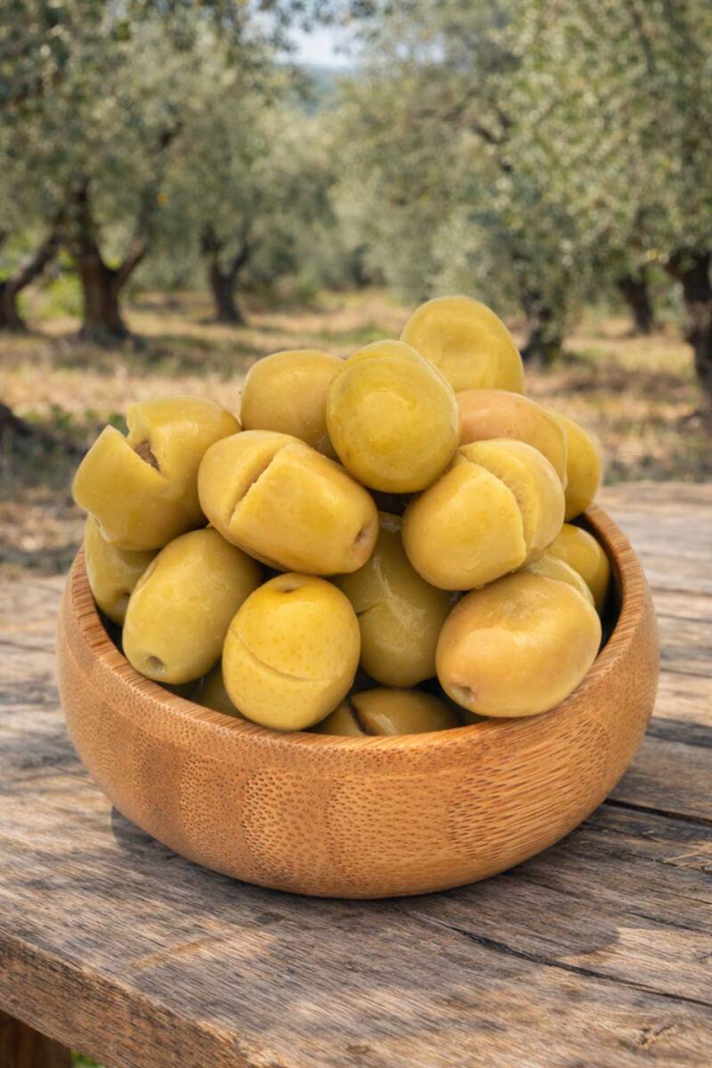 Kokteyl Kırma Yeşil Zeytin 1 KG  - 2