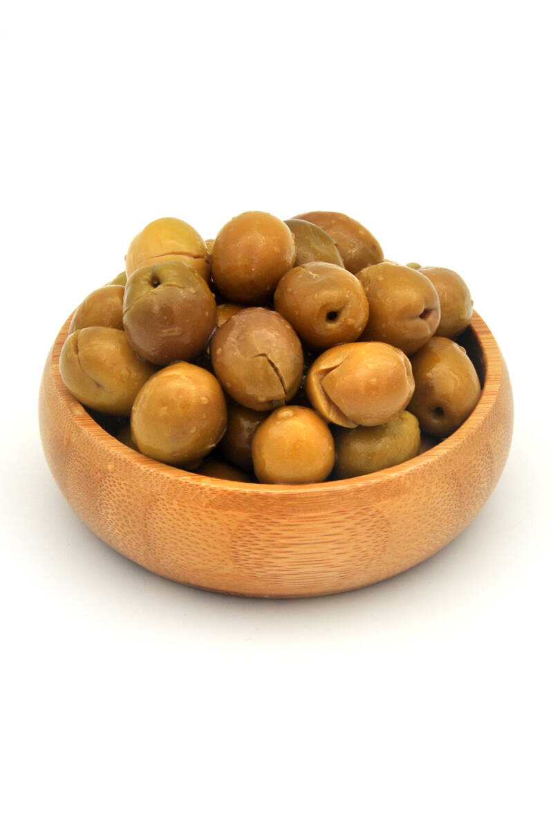 Edremit Kırma Yeşil Zeytin 1 KG Yeni Mahsül  - 3