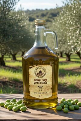 Erken Hasat Soğuk Sıkım Naturel Sızma Zeytinyağı 3 L  (2025-2026 Yeni Hasat)