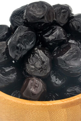 Gemlik Yağlı Sele Az Tuzlu Siyah Zeytin (291-320  Kalibre - S Boy) 1 KG - 5