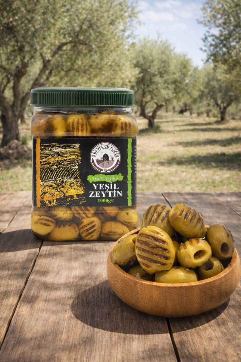 Grill Izgara Yeşil Zeytin 1 KG - 1
