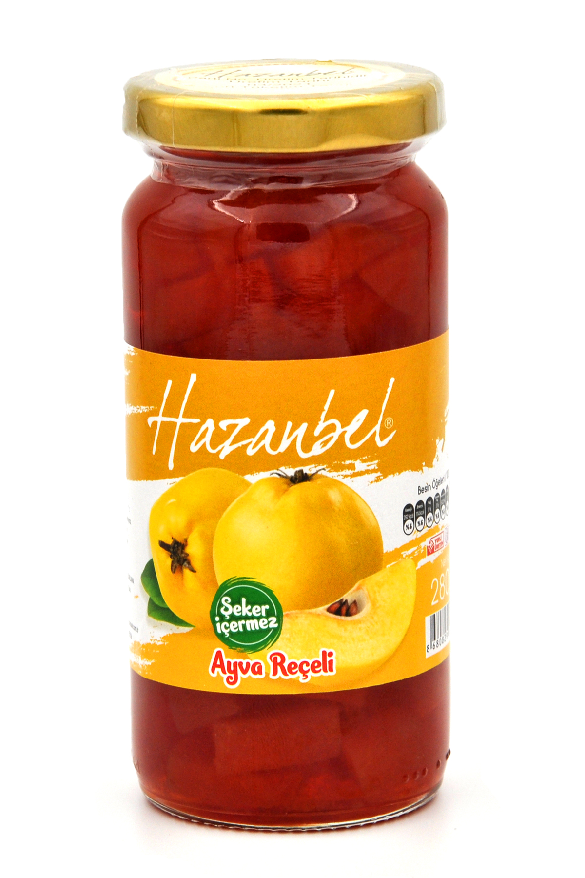 Hazanbel Şekersiz Ayva Reçeli 280 G - 1