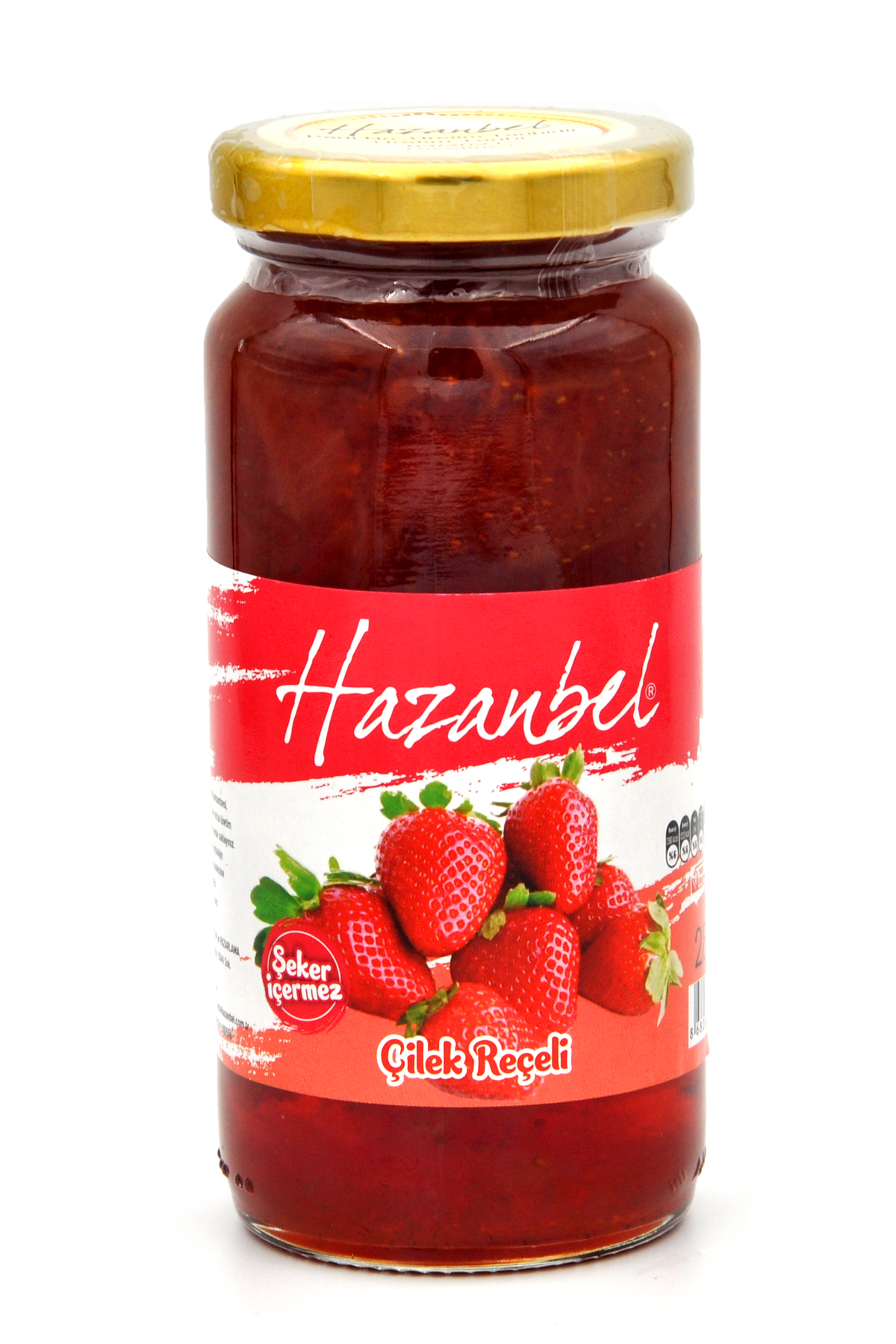 Hazanbel Şekersiz Çilek Reçeli 280 G - 1
