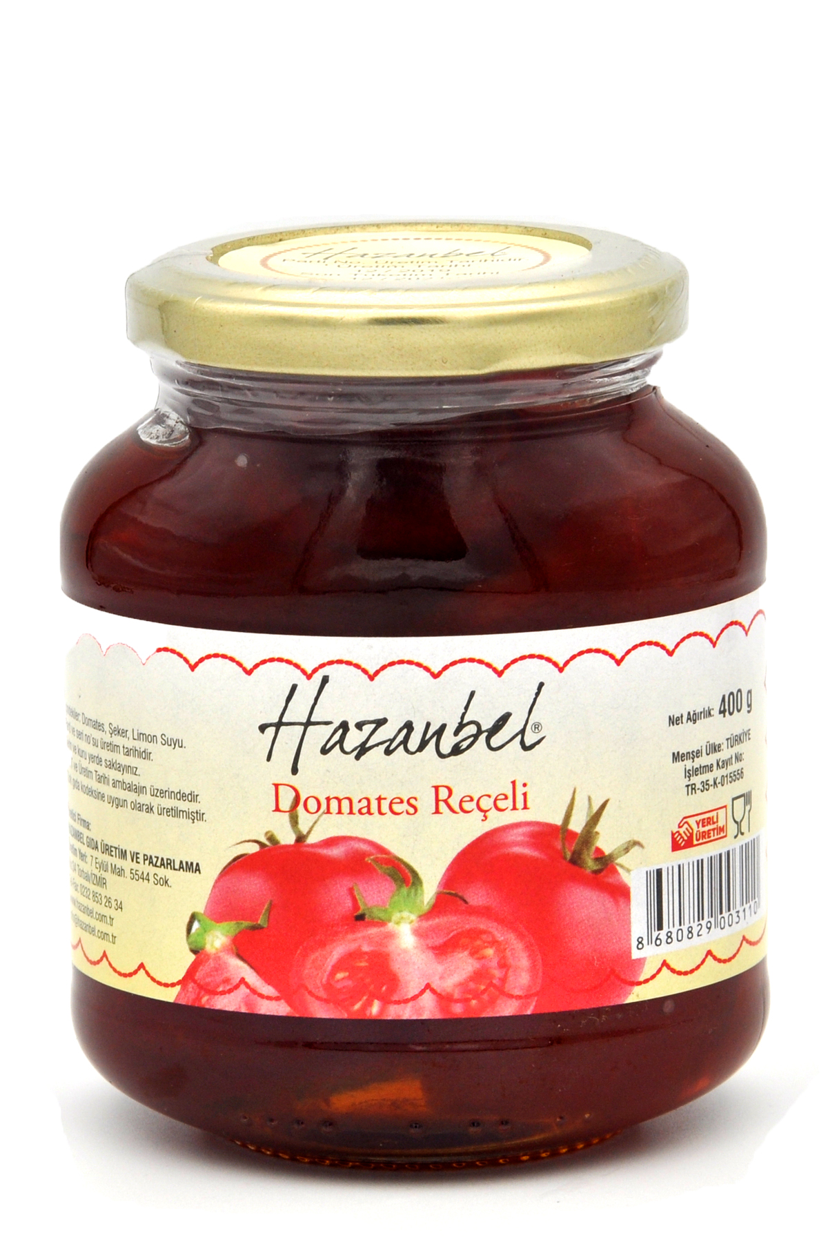 Hazanbel Domates Reçeli 400 G - 1