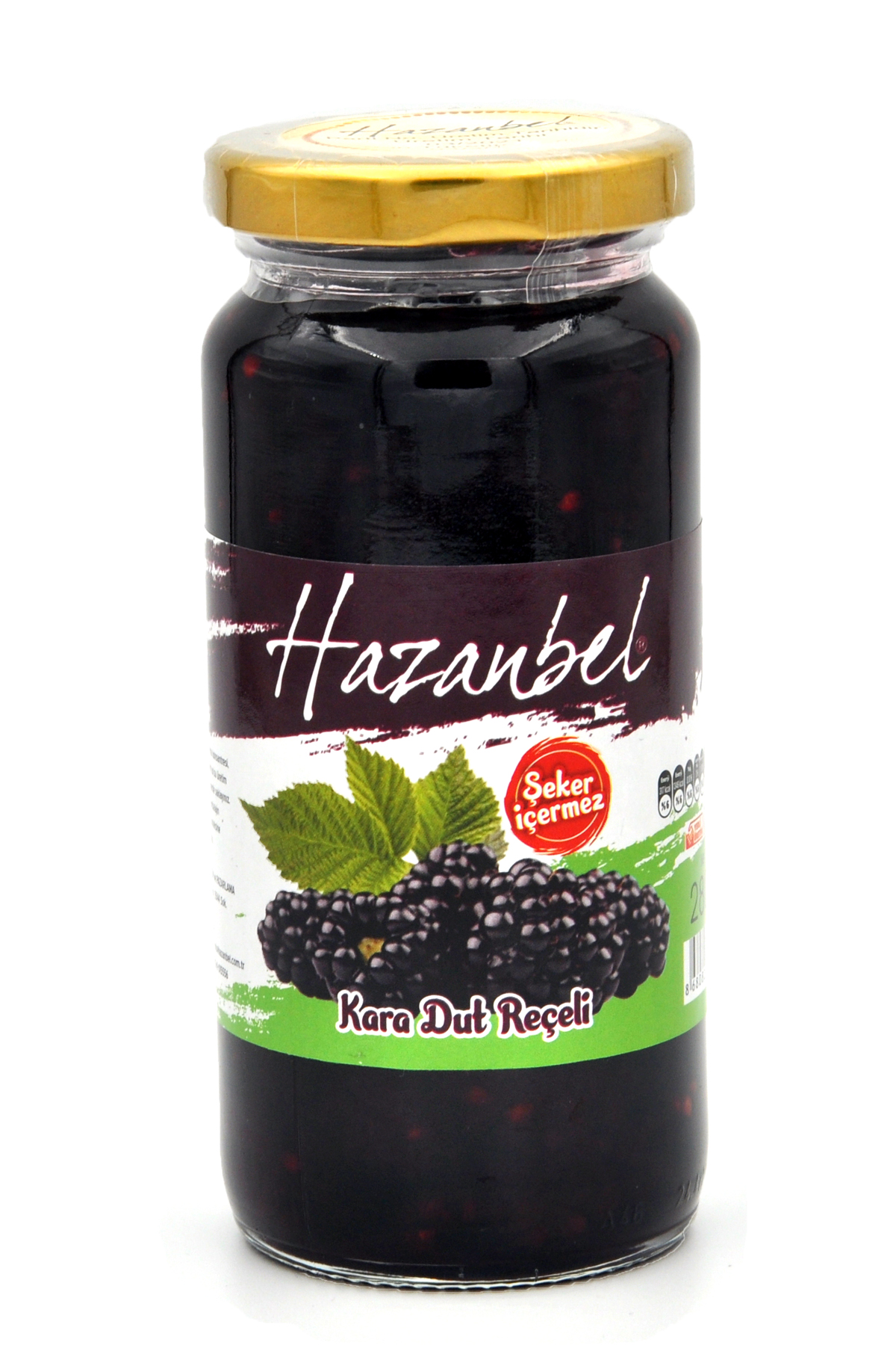 Hazanbel Şekersiz Karadut Reçeli 280 G - 1