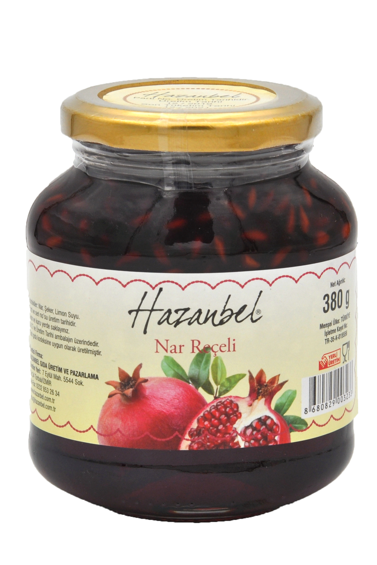 Hazanbel Nar Reçeli 380 G - 1