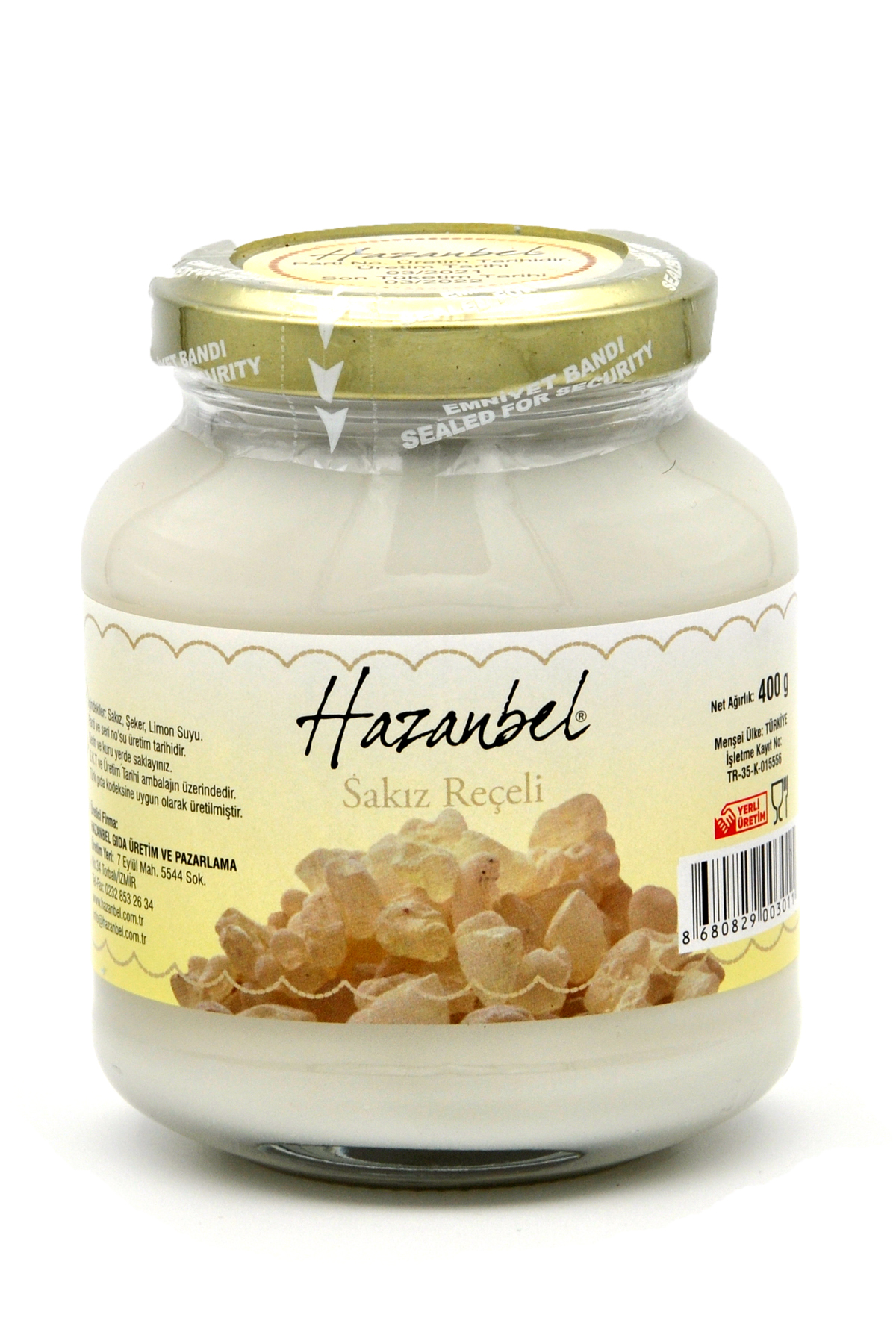 Hazanbel Sakız Reçeli 400 G - 1