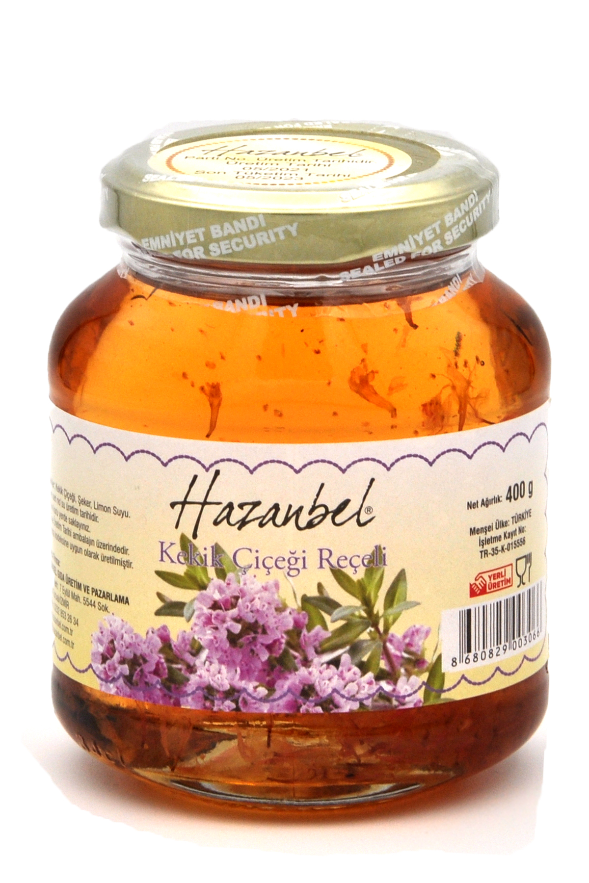Hazanbel Kekik Çiçeği Reçeli 400 G - 1