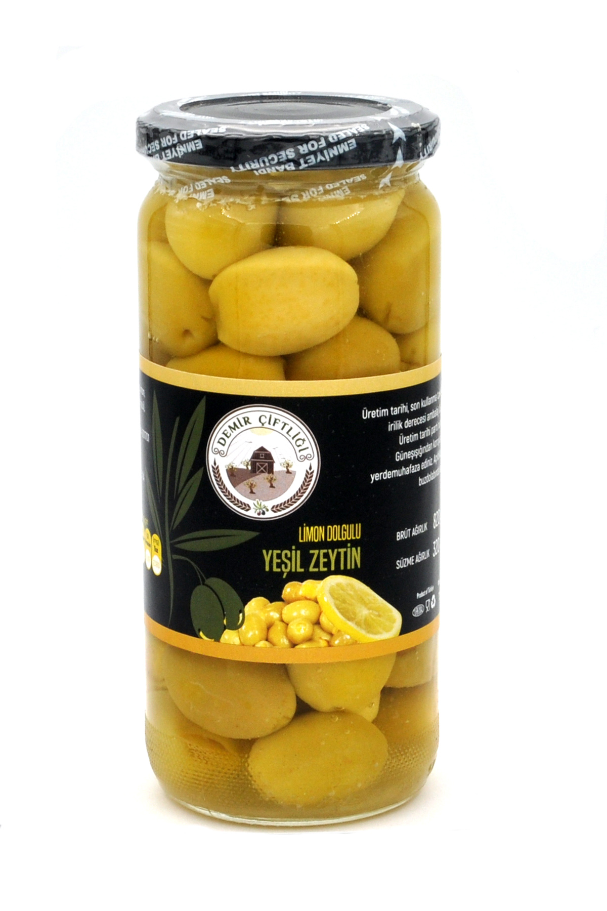 Limon Dolgulu Yeşil Zeytin  320 G