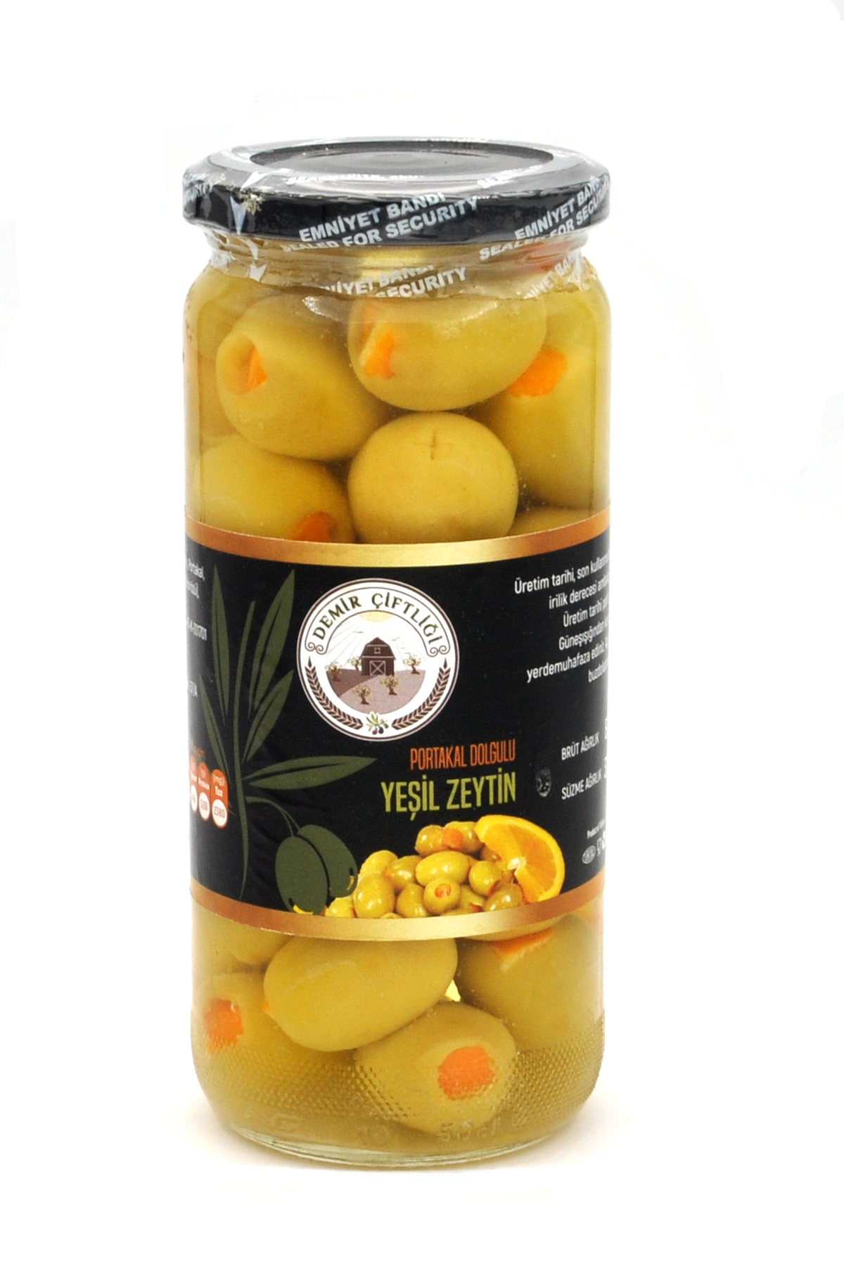 Portakal Dolgulu Yeşil Zeytin  320 G - 1