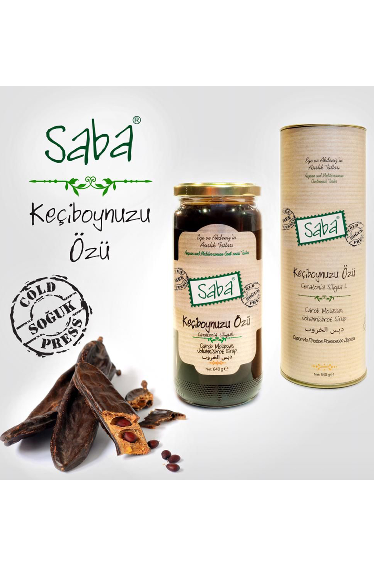 Saba Keçiboynuzu Pekmezi 640 G - 2